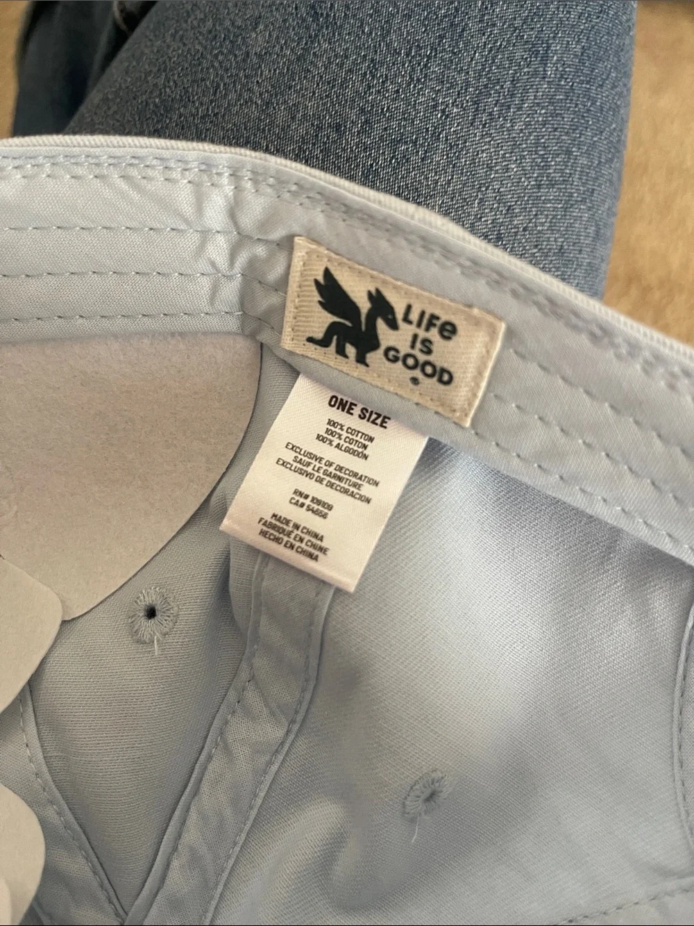 NWT Life is Good Flip Flops Chill Cap